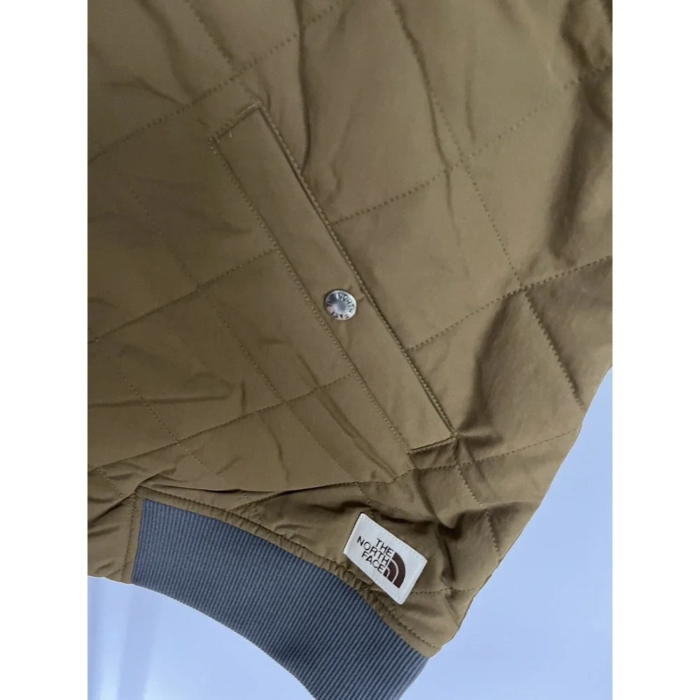 The North Face Cuchillo‎ Insulated Vest Military Olive green brown Size Medium